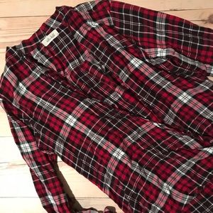 Bella Dahl red plaid small